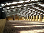 agricultural or equestrian steel frame building